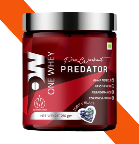 ONE WHEY PREWORKOUT PREDATOR