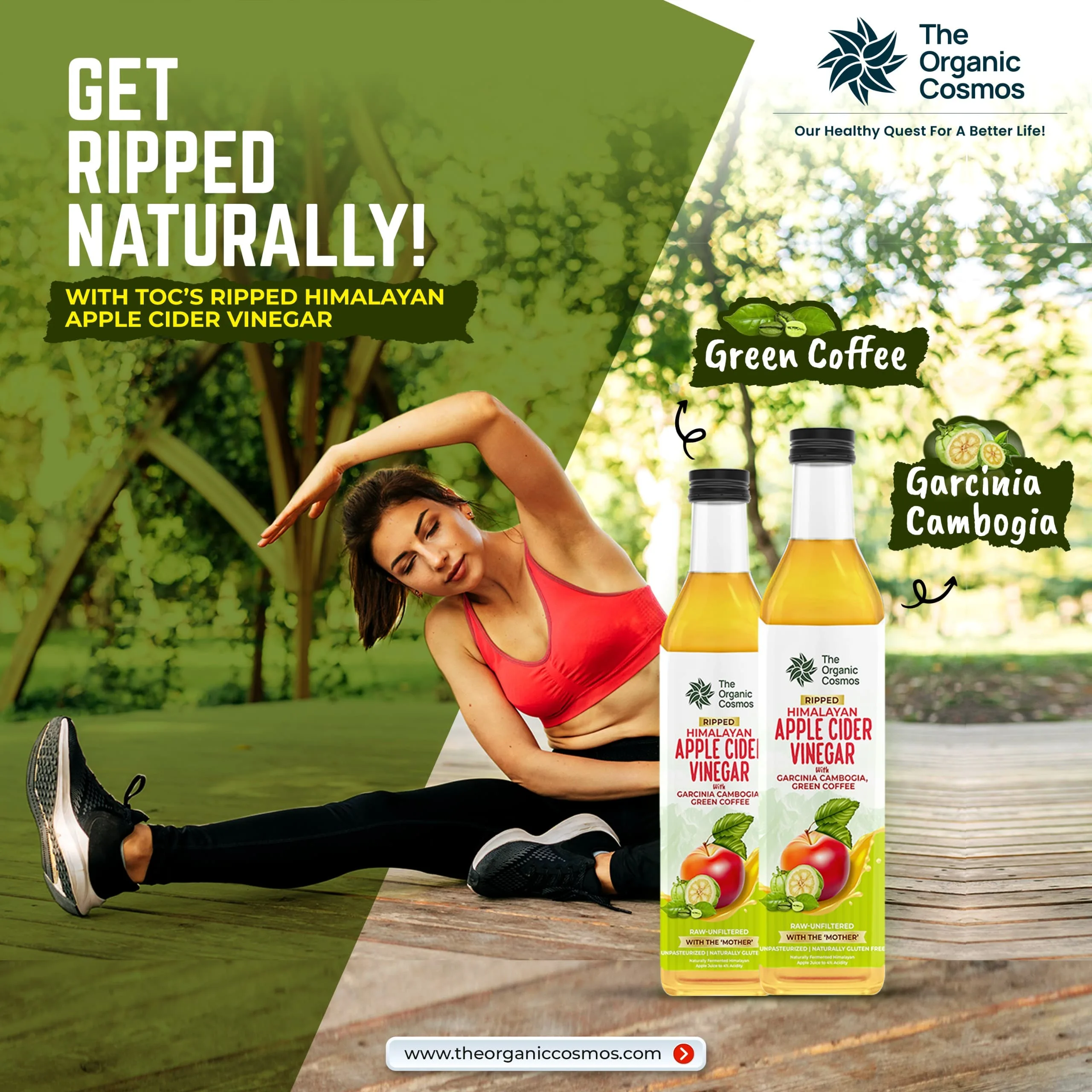 TOC HIMALAYAN APPLE CIDER VINEGAR RIPPED 500ML - Image 4