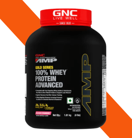 GNC AMP GOLD 100% WHEY PROTEIN