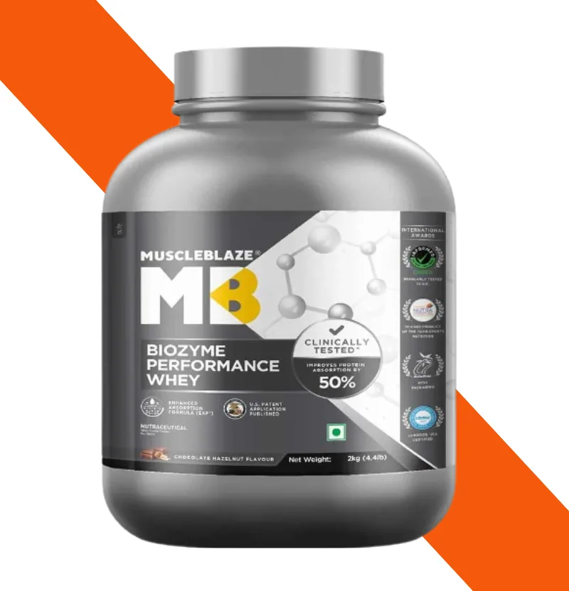 MUSCLEBLAZE BIOZYME PERFORMANCE WHEY TAN Protein Store