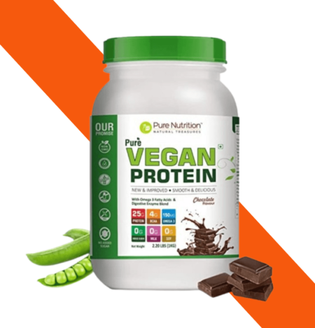 PURE NUTRITION VEGAN PROTEIN 1KG