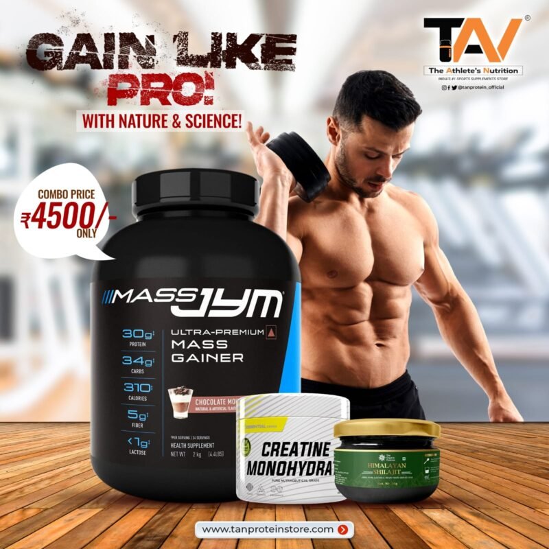 TOC SHILAJIT + MASS JYM + FD CREATINE MONOHYDRATE - Image 2