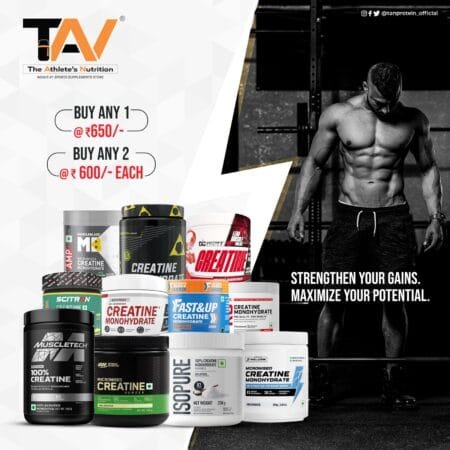 INDIA'S BEST 250GM CREATINE OFFER