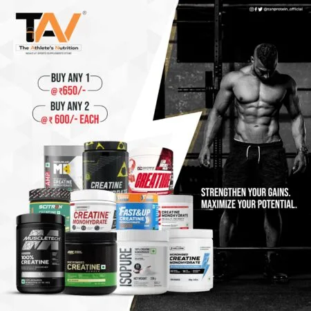 INDIA'S BEST 250GM CREATINE OFFER