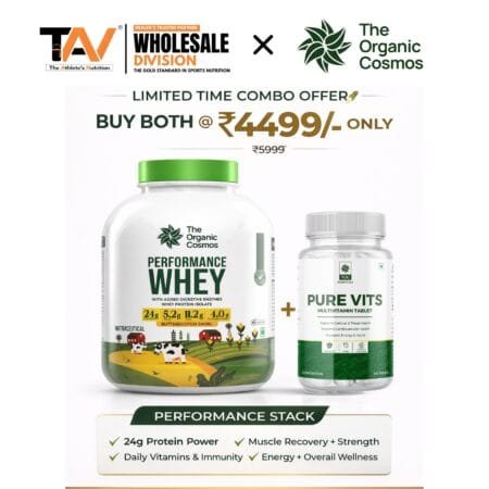 TOC PERFORMANCE WHEY + PURE VITS MULTIVITAMIN